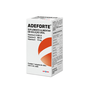 Adeforte Solução Oral 3ml