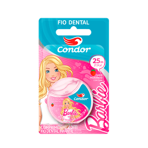 Fio Dental Infantil Condor Barbie 25m