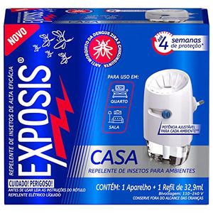 Repelente Exposis Aparelho + Refil 32,9ml