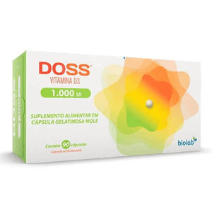 Doss 1.000ui 90 Cápsulas Moles