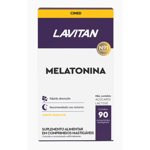 Lavitan Melatonina 0,21mg 90 Comprimidos Maracuja