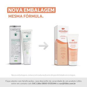 Hidratante Umiditá Pele Sensível Fps25 50ml