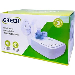 Inalador E Nebulizador G-tech Ultrassônico Ultraneb Branco Bivolt 1 Unidade