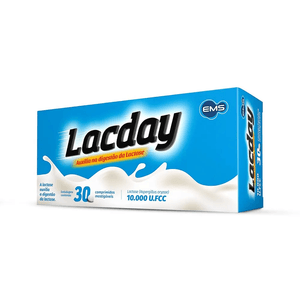 Lacday 10.000fcc 30 Tabletes Dispersíveis