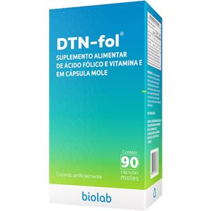 Dtn-fol 400mcg/10mg 90 Cápsulas Moles