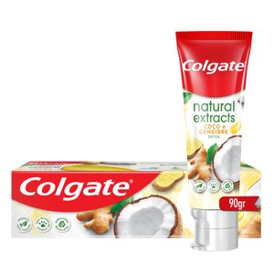 Creme Dental Colgate Natural Extracts Coco E Gengibre 90g