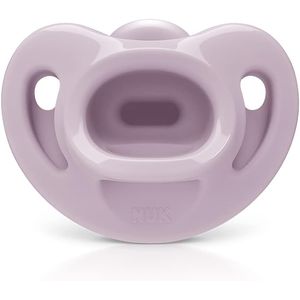 Kit 2 Chupetas Nuk Sensitive Fashion Lilás 6+ Meses