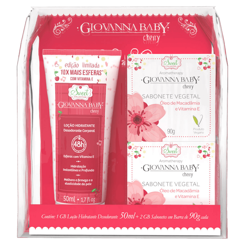 1113411.Kit-Giovanna-Baby-Cherry-Locao-Hidratante-50ml-2-Sabonetes-em-Barra-90g