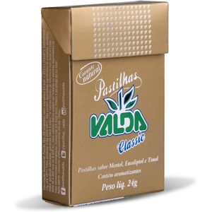 Pastilha Valda Classic 24g