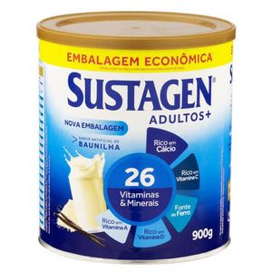 Sustagen Adultos+ Sabor Baunilha 900g