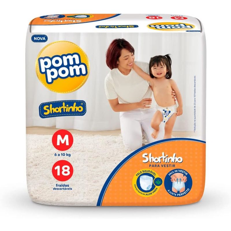 1113957.Fralda-Pom-Pom-Shortinho-M-18-Unidades
