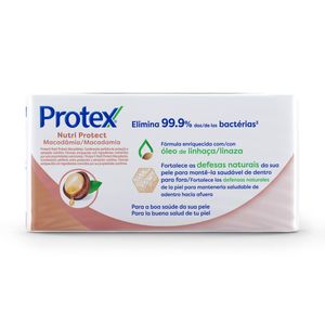 Sabonete Em Barra Protex Nutri Protect Macadâmia 6 Unidades 85g