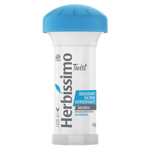 Desodorante Em Creme Herbíssimo Twist Sensitive 45g