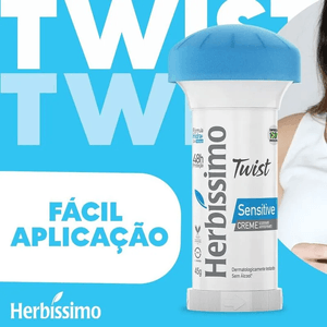 Desodorante Em Creme Herbíssimo Twist Sensitive 45g