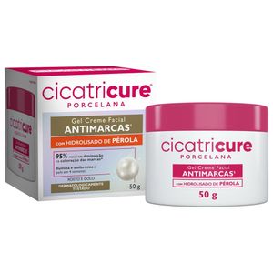 Gel Creme Facial Antimarcas Cicatricure Porcelana 50g