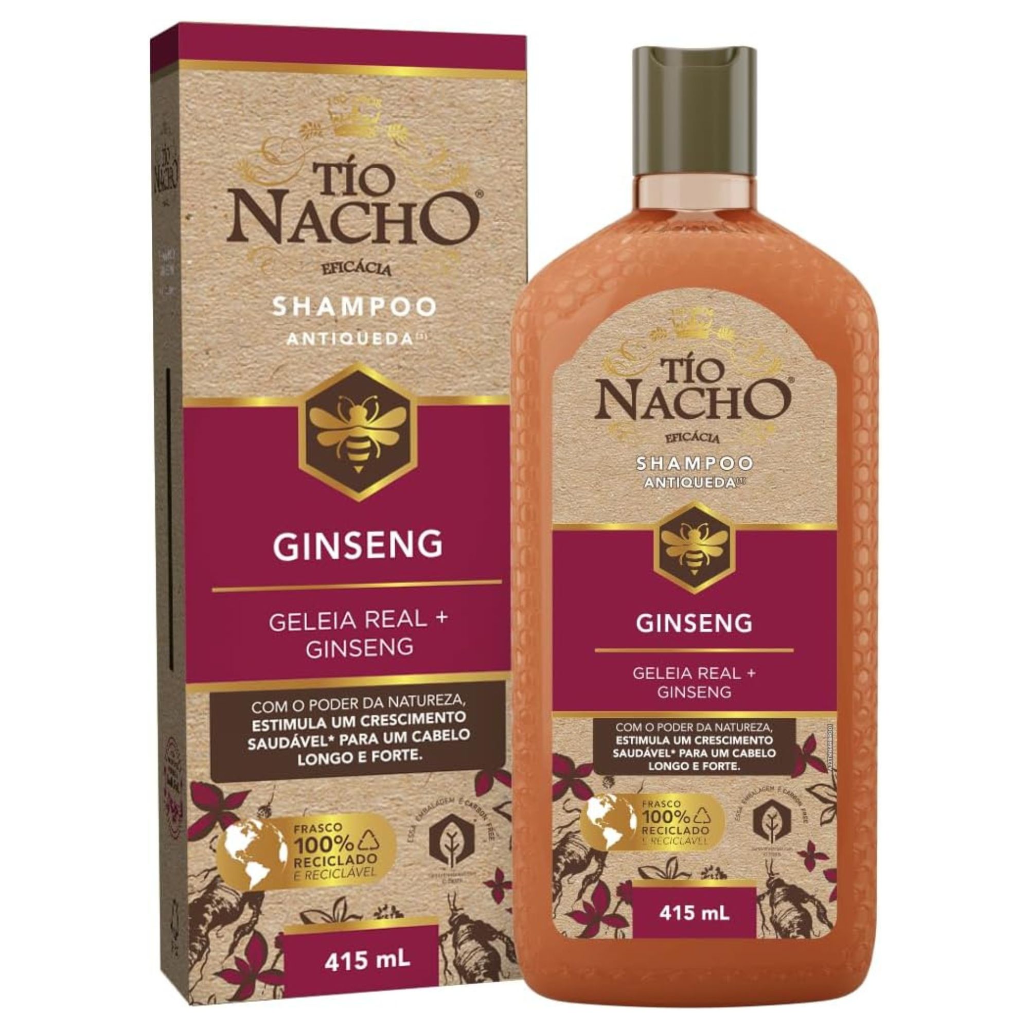 Shampoo Antiqueda Tio Nacho Ginseng 415ml - PromoFarma Shampoo Antiqueda Tio Nacho Ginseng 415ml - PromoFarma