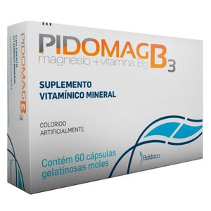 Pidomag B3 60 Cápsulas Gelatinosas