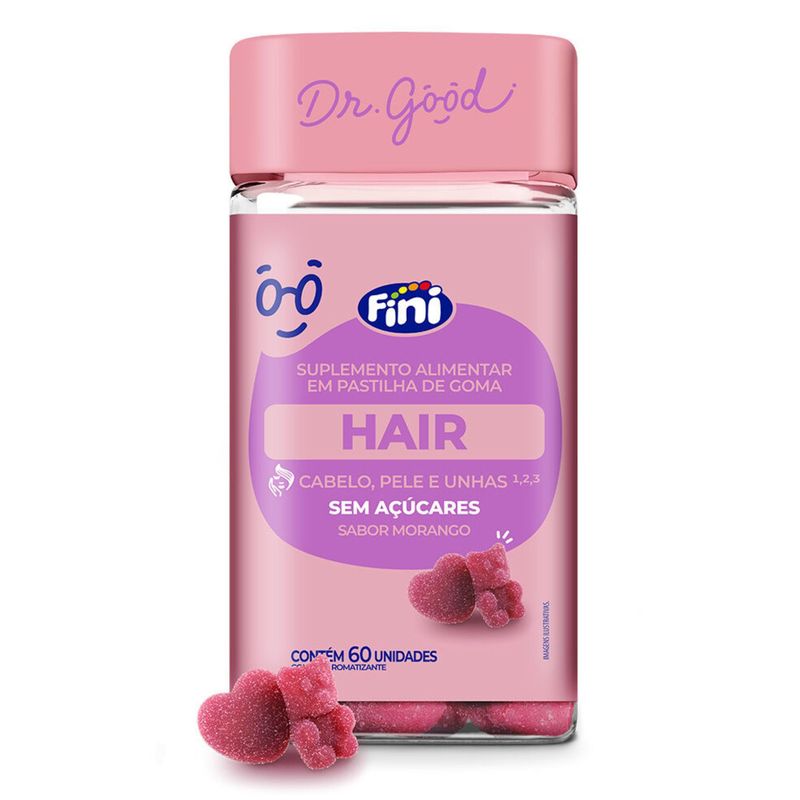 1113190.Suplemento-Alimentar-Dr-Good-Hair-Sabor-Morango-60-Unidades