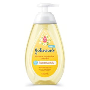 Sabonete Líquido Infantil Johnson's Camomila 400ml