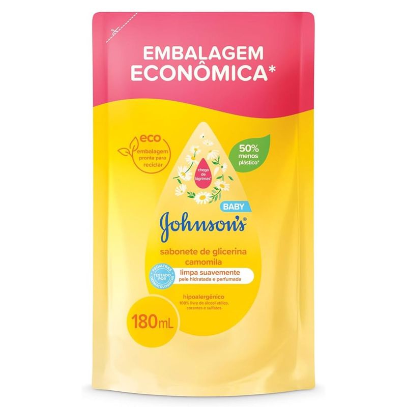 1114263.Refil-Sabonete-Liquido-Infantil-Johnsons-Camomila-180ml