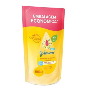 Refil Sabonete Líquido Infantil Johnson's Camomila 180ml