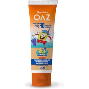 Protetor Solar Oaz Bob Esponja Fps70 125ml