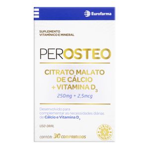 Suplemento Vitamínico Perosteo 30 Comprimidos