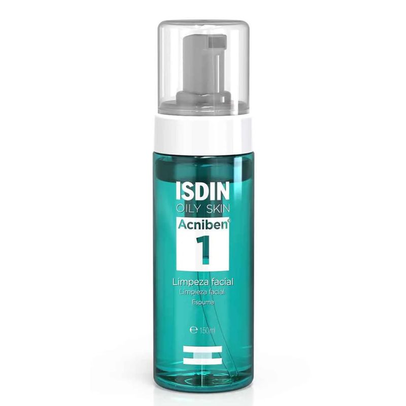 1110842.Espuma-de-Limpeza-Facial-Isdin-Oily-Skin-Acniben-1-150ml