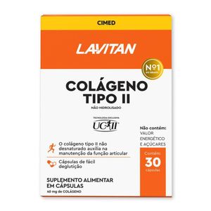 Lavitan Colágeno Tipo Ii Com 30 Cápsulas