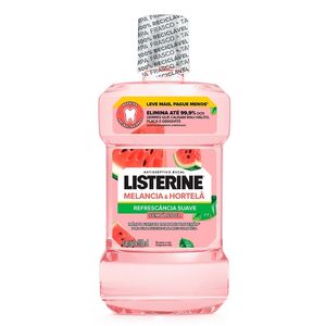 Enxaguante Bucal Listerine Melancia & Hortelã Sem Álcool 500ml