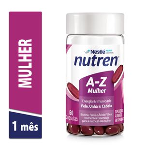 Suplemento Alimentar Nutren A-z Mulher 60 Cápsulas
