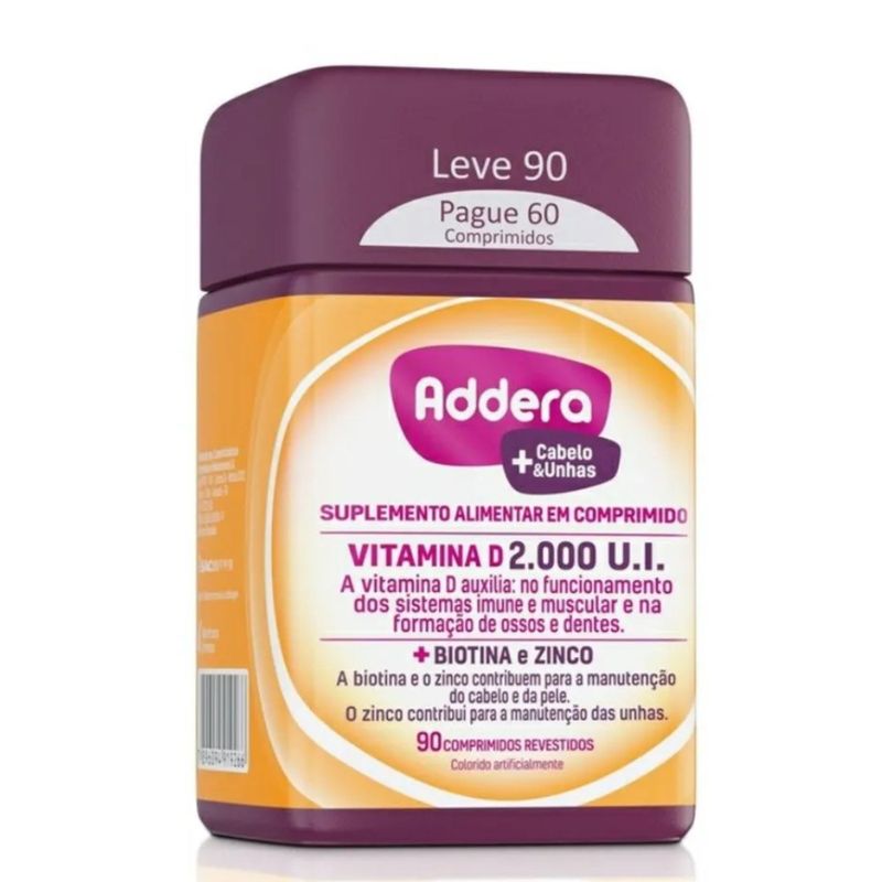 1083243.Addera-Cabelo-e-Unhas-2000UI-90-Comprimidos-Revestidos