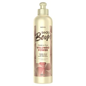 Creme Para Pentear Seda Boom Volumão Power 350ml