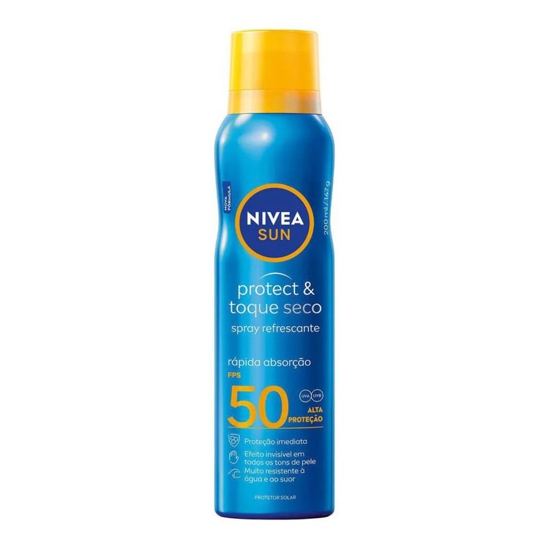 1110829.Protetor-Solar-Aerosol-Nivea-Sun-Refrescante-FPS50-200ml