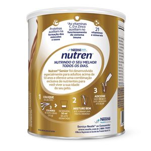 Complemento Alimentar Nutren Senior Chocolate 740g