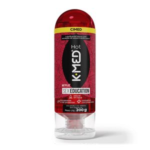 Gel Lubrificante K-med Hot Sex Education 200g