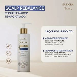 Condicionador Anticaspa Siàge Dermohair Scalp Rebalance 280ml