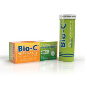 Bio-c 1g Sabor Citrus 10 Comprimidos Efervescentes