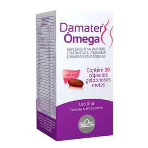 Damater Ômega 30 Cápsulas