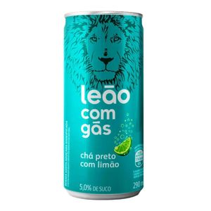 Chá Preto Com Limão Leão Zero Com Gás 290ml