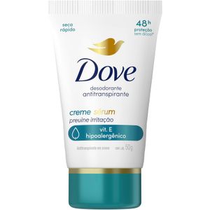 Desodorante Creme Dove Sérum Previne Irritação 48h 50g