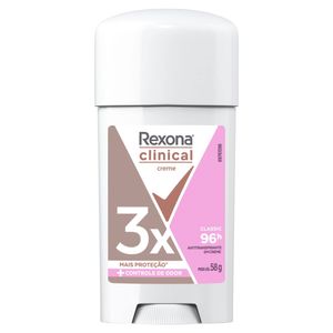 Desodorante Em Creme Stick Rexona Clinical Classic 58g