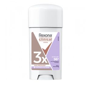 Desodorante Em Creme Stick Rexona Clinical Extra Dry 58g