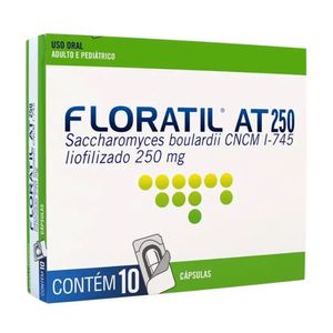 Floratil At 250mg 10 Cápsulas
