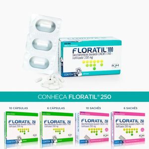 Floratil 100mg 12 Cápsulas