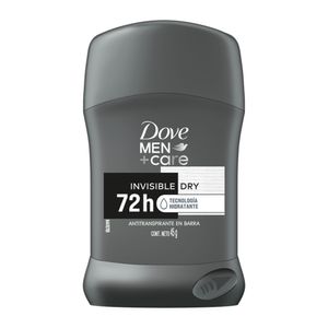 Desodorante Stick Dove Men +care Invisible Dry 72h 45g