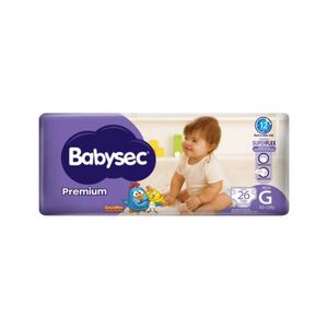 Fralda Babysec Galinha Pintadinha Premium G 26 Unidades