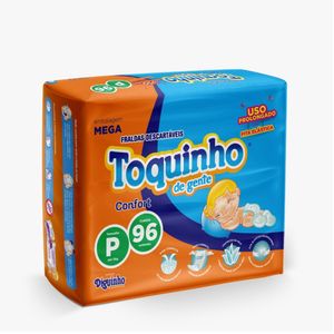 Fralda Toquinho De Gente P Com 96 Unidades