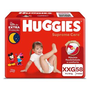 Fralda Huggies Supreme Care Xxg 58 Unidades