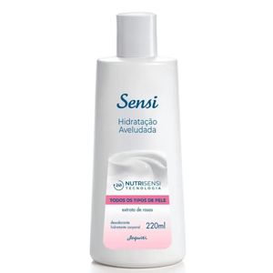 Hidratante Corporal Jequiti Sensi Extrato De Rosas 220ml